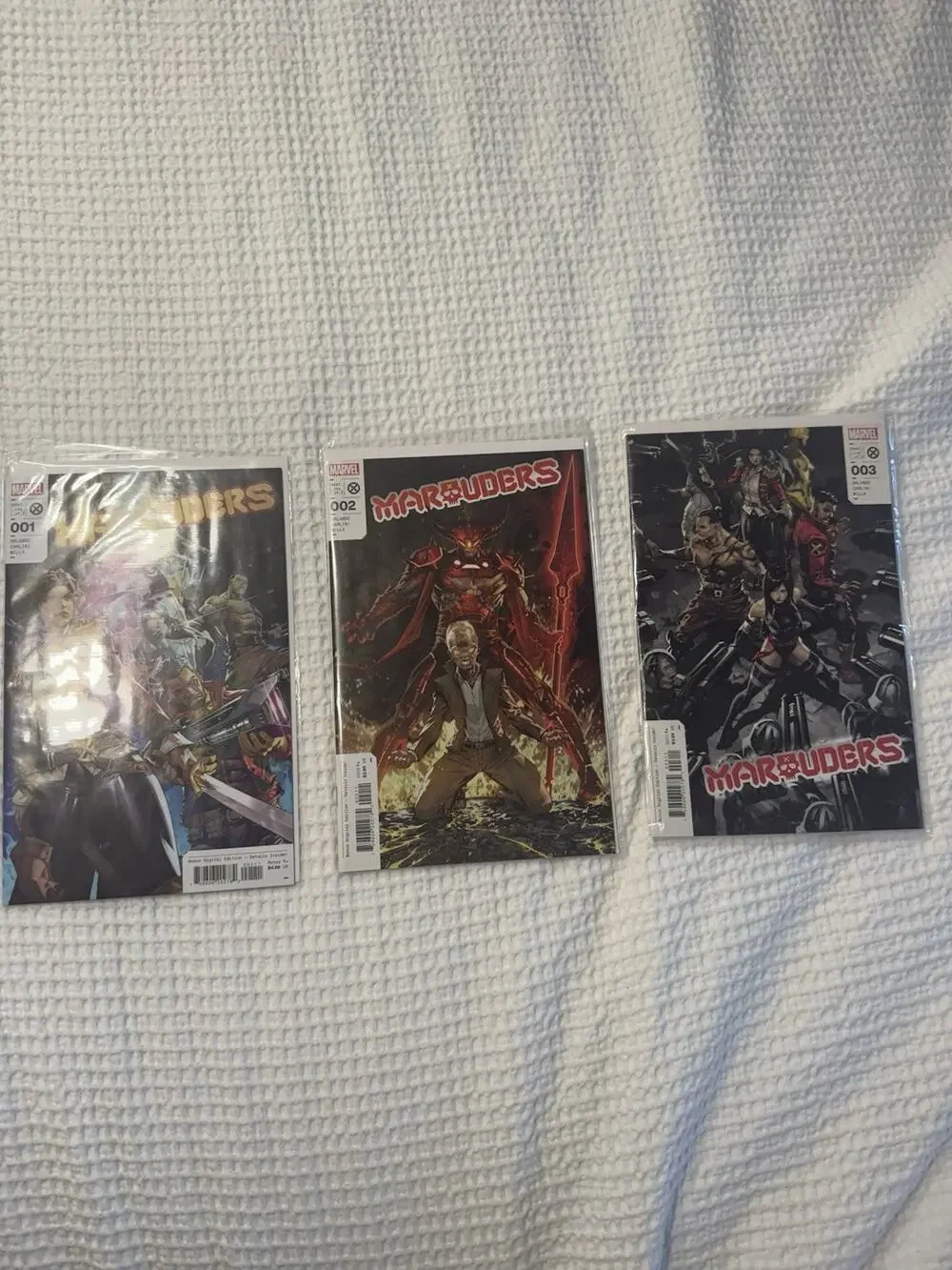 Lot of 3 New Marvel Marauders Issue #1 #2 #3 Steve Orlando X-Men Pryde